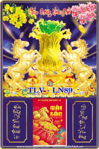Bìa Laminate Xuân Phát Tài