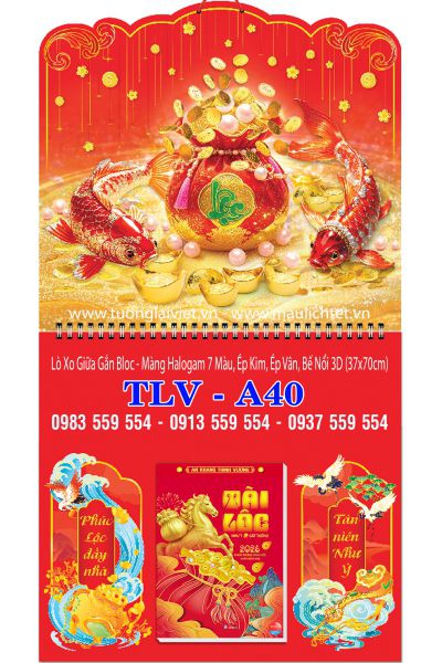 Bìa lò xo giữa Lộc như ý