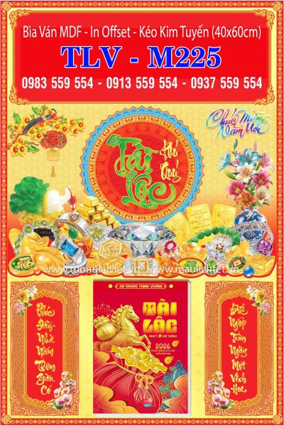 Bìa treo bloc Tài Lộc