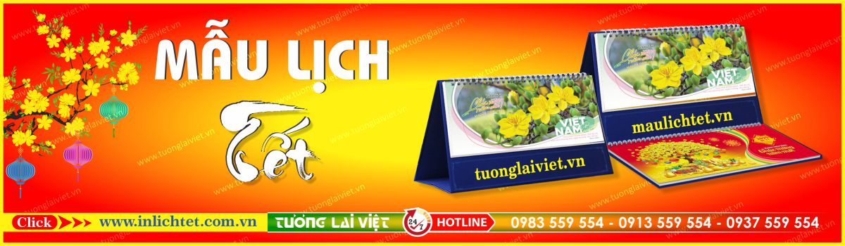 Catalogue Mẫu Lịch Tết TLV