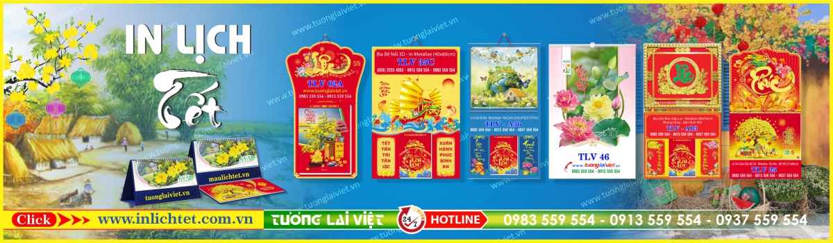 Công ty in ấn lịch tết 2026