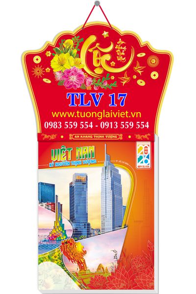 In Lịch bloc 52 tuần Chữ Lộc