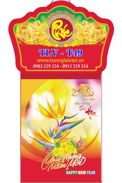 In Lịch bloc 52 tuần Hoa Xuân