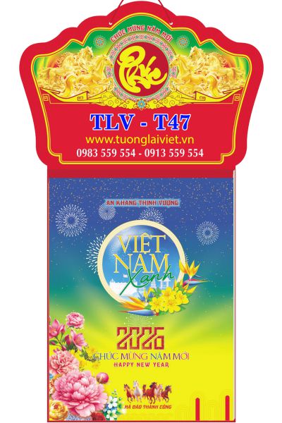 In Lịch bloc 52 tuần Phong Cảnh Việt Nam