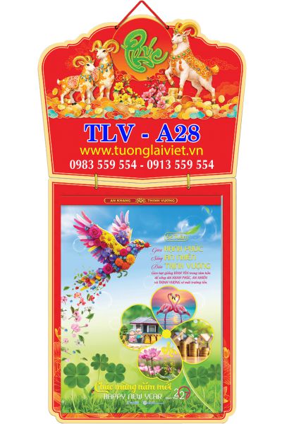 In Lịch bloc 52 tuần Xuân Thịnh Vượng