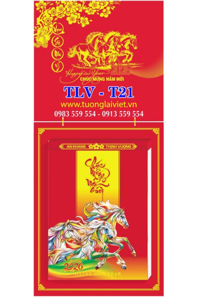 In Lịch bloc Bảng treo sơn mài