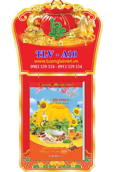 In Lịch bloc Cây thuốc sức khỏe