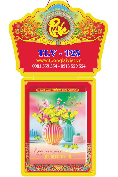 In Lịch bloc Hoa nghệ thuật