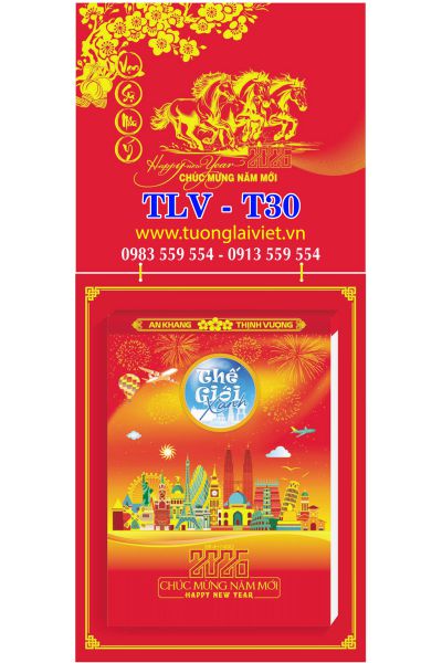 In Lịch bloc Khánh treo sơn mài