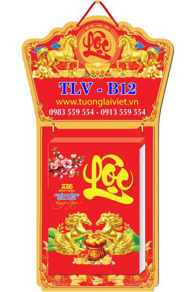 In Lịch bloc Phong thủy tài lộc