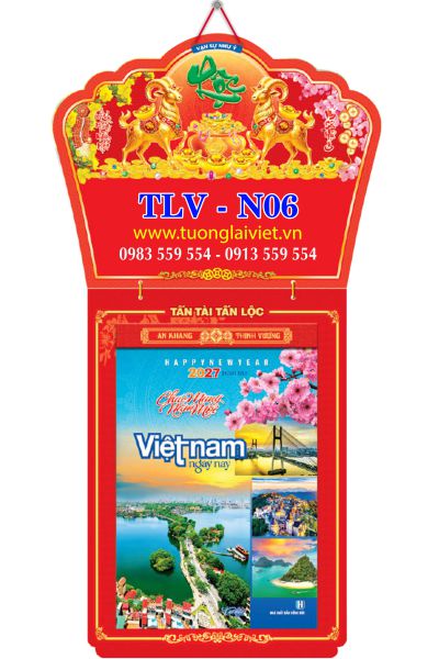 In Lịch bloc Thắng Cảnh Việt Nam