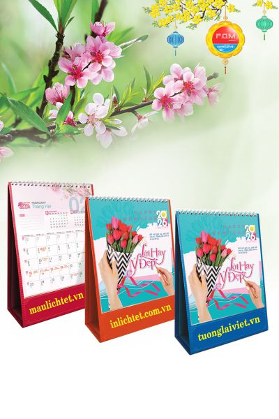 In Lịch Để Bàn Lời Hay Ý Đẹp