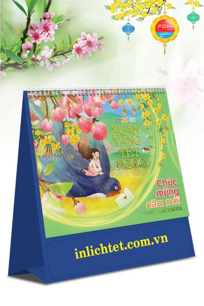 In Lịch Để Bàn Tết An Khang