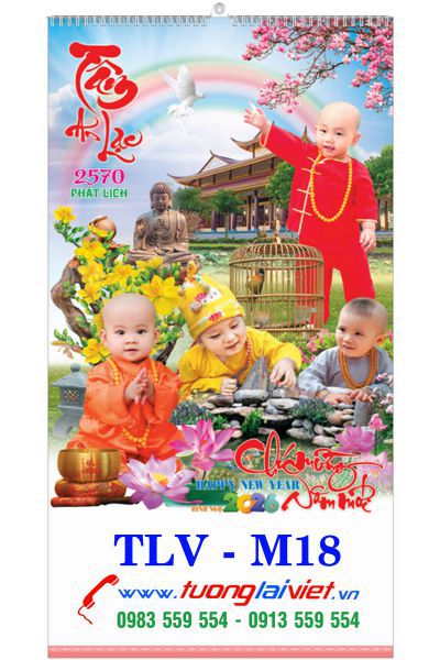 Lịch 7 Tờ Chú Tiểu