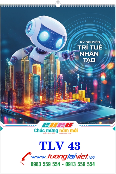 Lịch 7 Tờ Trí Tuệ Nhận Tạo